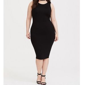Torrid Rouched Little Black Dress